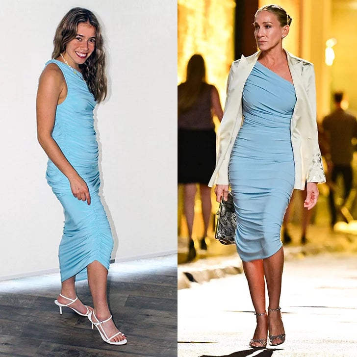 Norma Kamali Diana One-shoulder Gown - Powder Blue photo 2