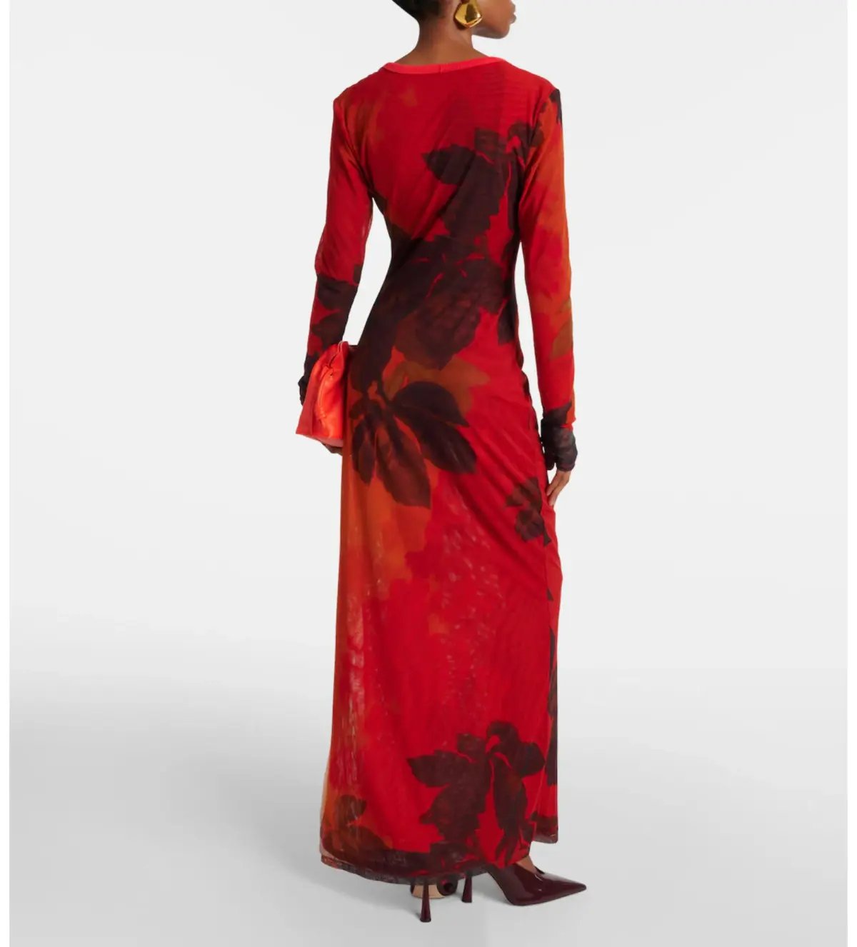 Sir the Label Libertine Printed Cutout Maxi Dress Print Size 8 photo 4
