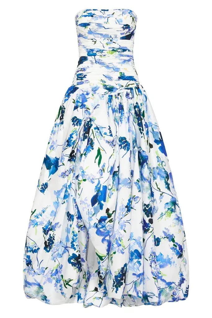 AJE Violette Bubble Hem Maxi Dress Lavenders of Provence Size 8 photo 9