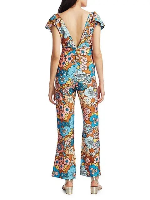 Dodo Bar Or Jenny Jumpsuit Print Size 8 photo 2