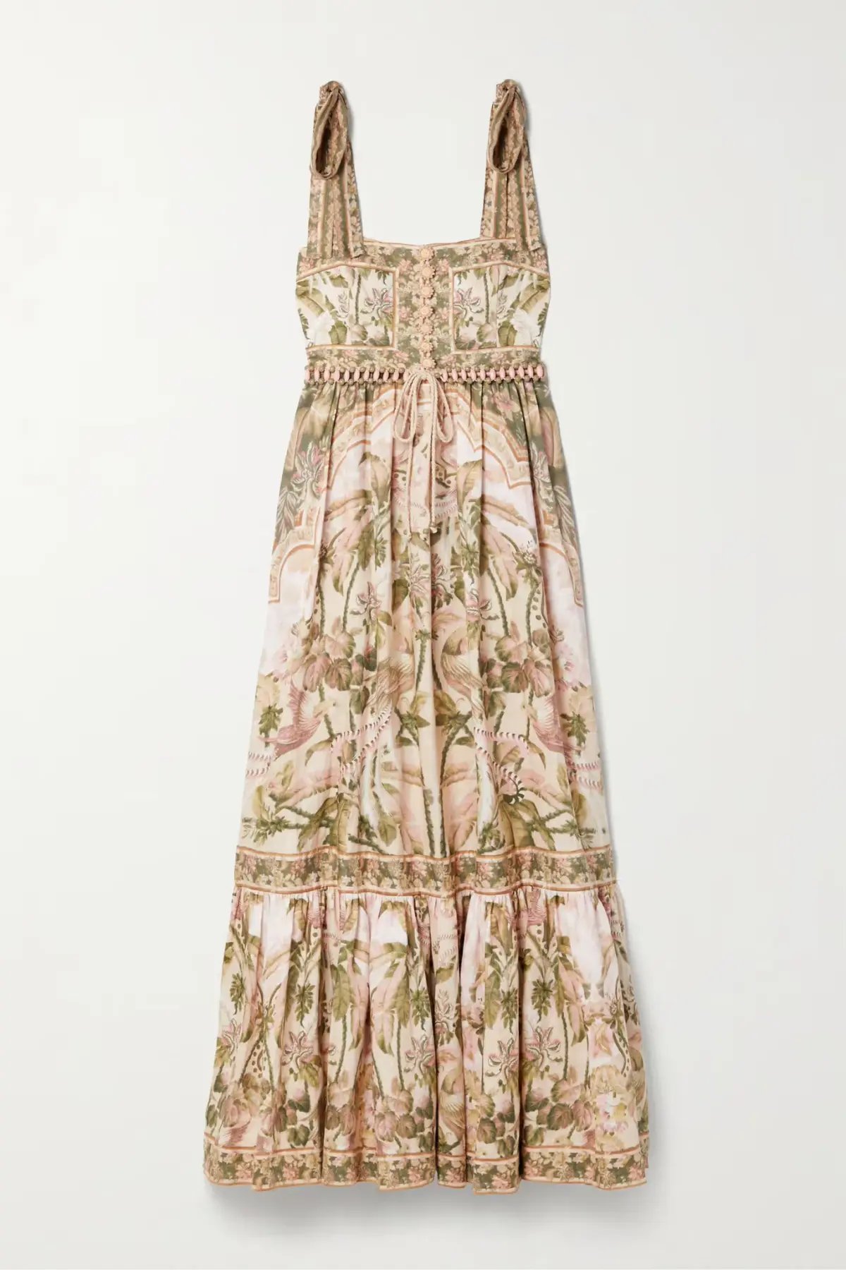 Zimmermann Lyre Picnic Dress Floral Size 0/AU 8 photo 4