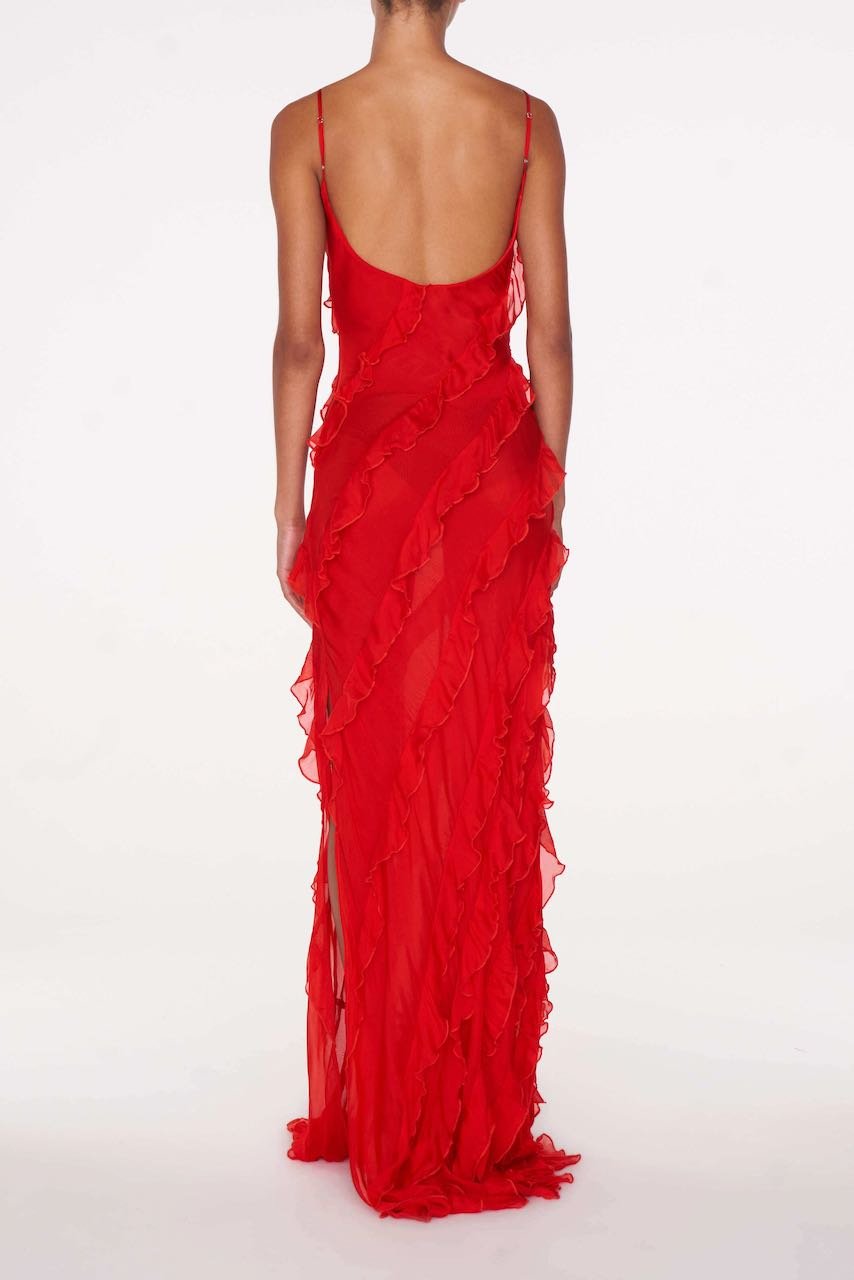 RAT & BOA CECELIA DRESS - RED photo 6