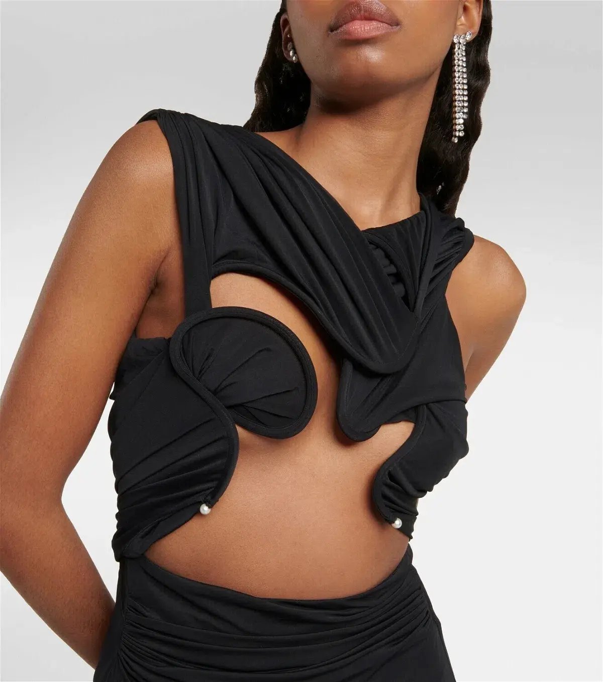 Christopher Esber Venus Tank Dress Black Size 8 photo 2