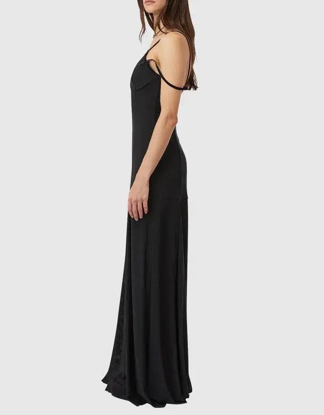 Camilla and Marc Leander Maxi Dress in Black Size 10 photo 5