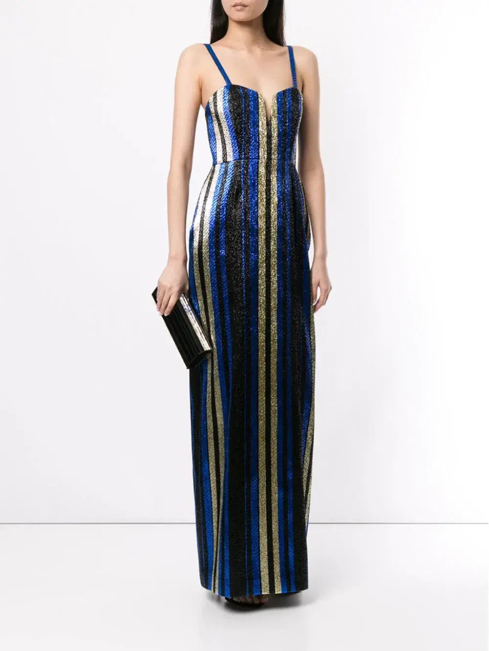Alice McCall One World Striped Maxi Dress Multi Size 8 photo 2