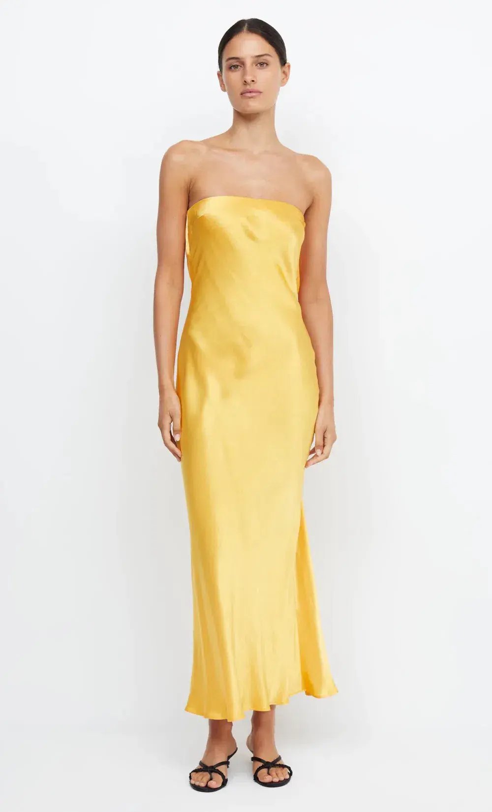 Bec & Bridge Moon Dance Strapless Dress Mango Size AU 10 photo 9