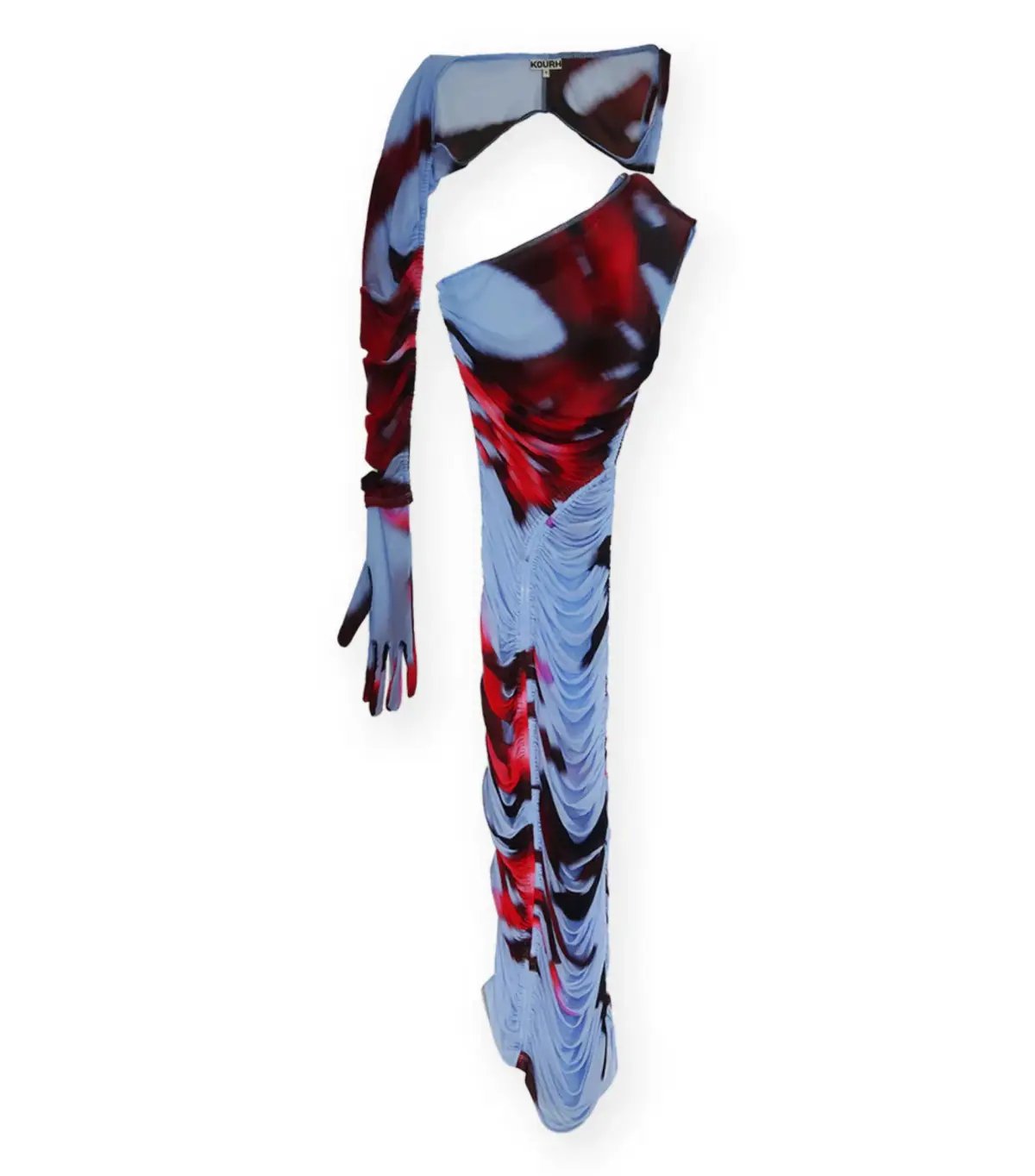 Kourh Primnoa Mesh Midi Dress Multi Size L / AU 12 photo 5