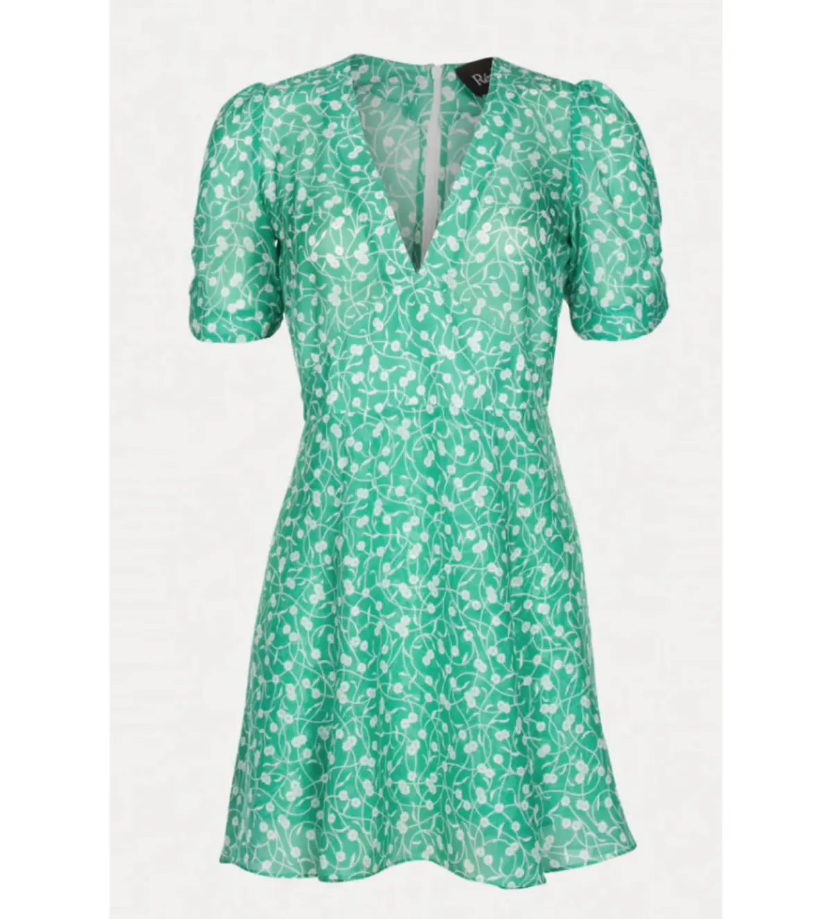 Realisation Par Ozzie Poison Ivy Silk Mini Dress Size 10 photo 3