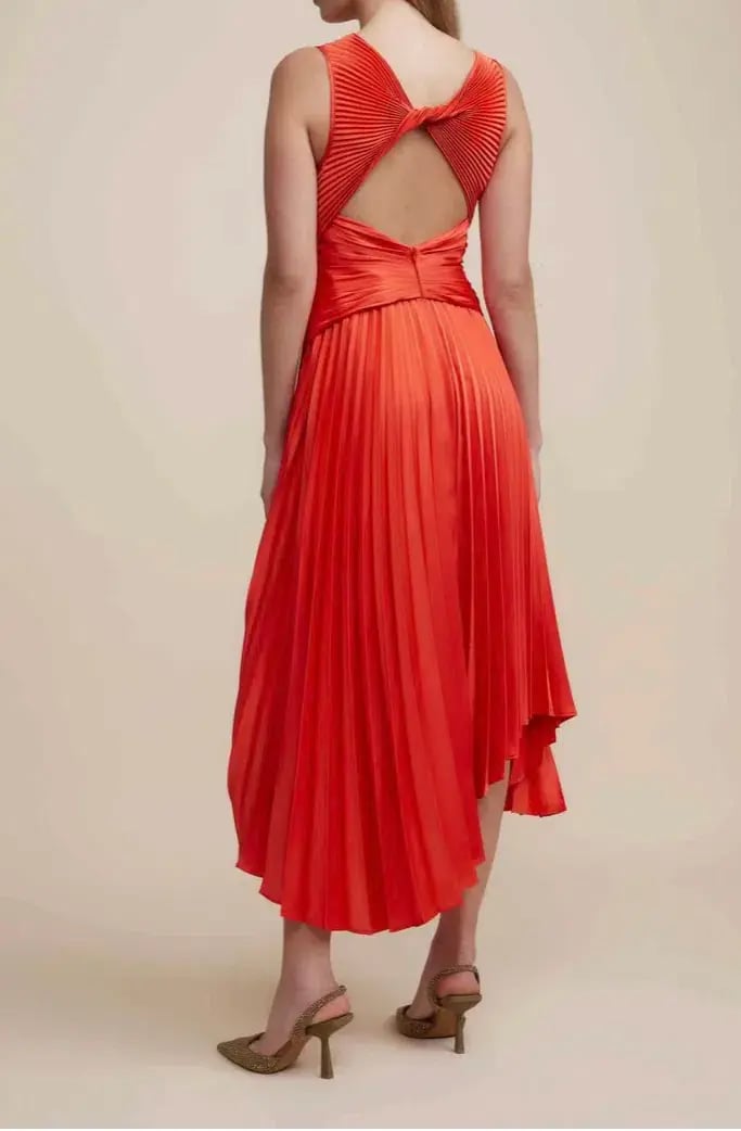 ACLER   Darley Dress   Watermelon/Red    Size 10 photo 3