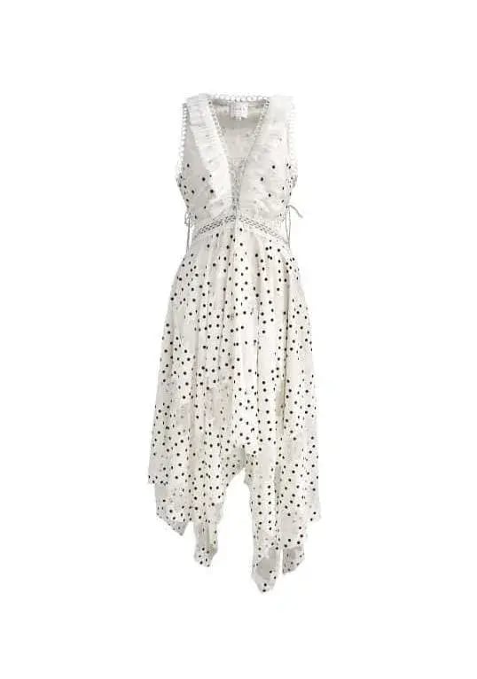 Ixiah the Label Wiseman Dress Print Size 10 photo 7