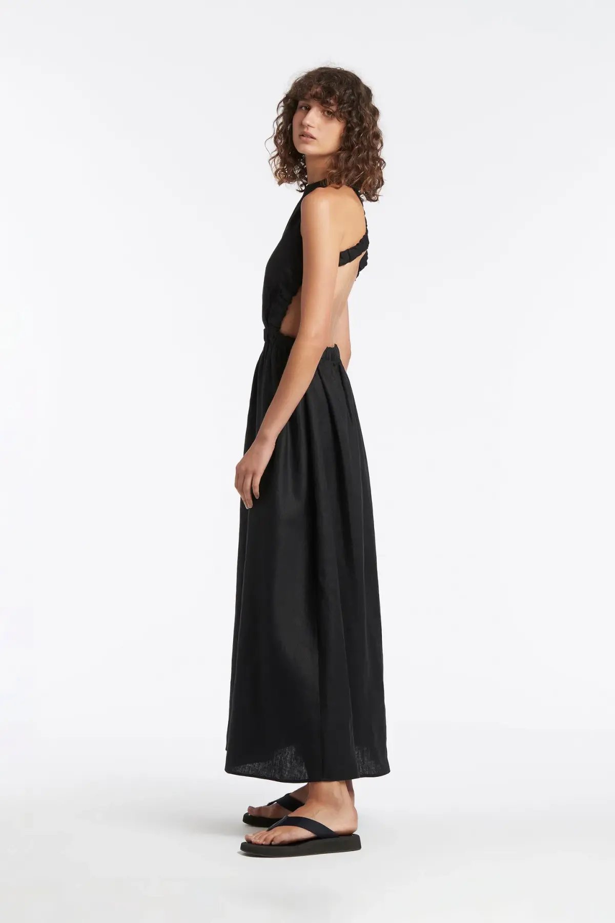 Sir the Label Alena Maxi Dress Black Size 0 / Au 6 photo 4