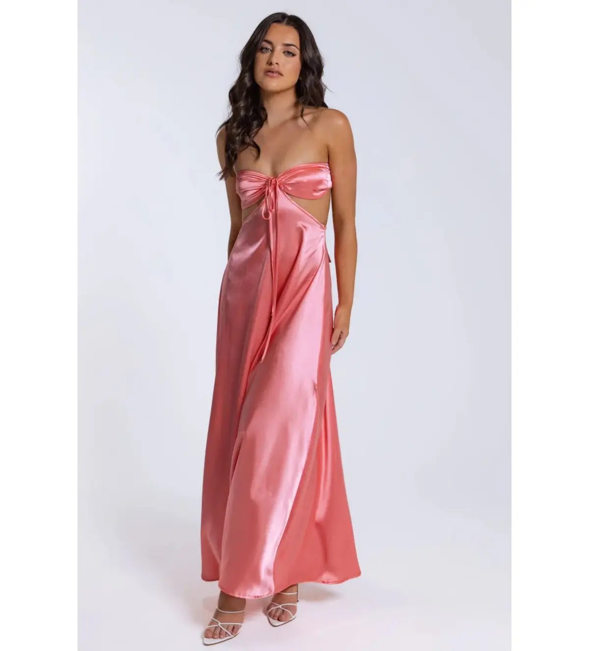 Lane + Sass Lucy Guava Gown Pink Size AU 8 photo 2