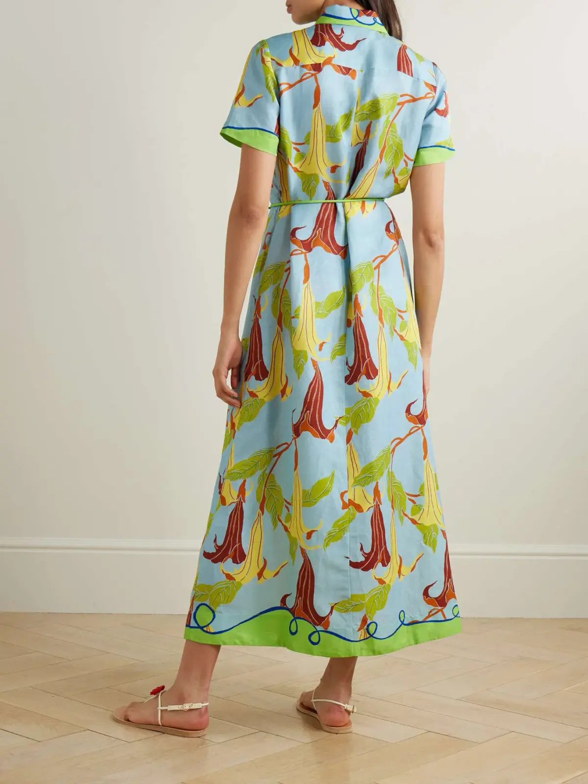 Alemais Rafaela Midi Dress Print Size 14 photo 2