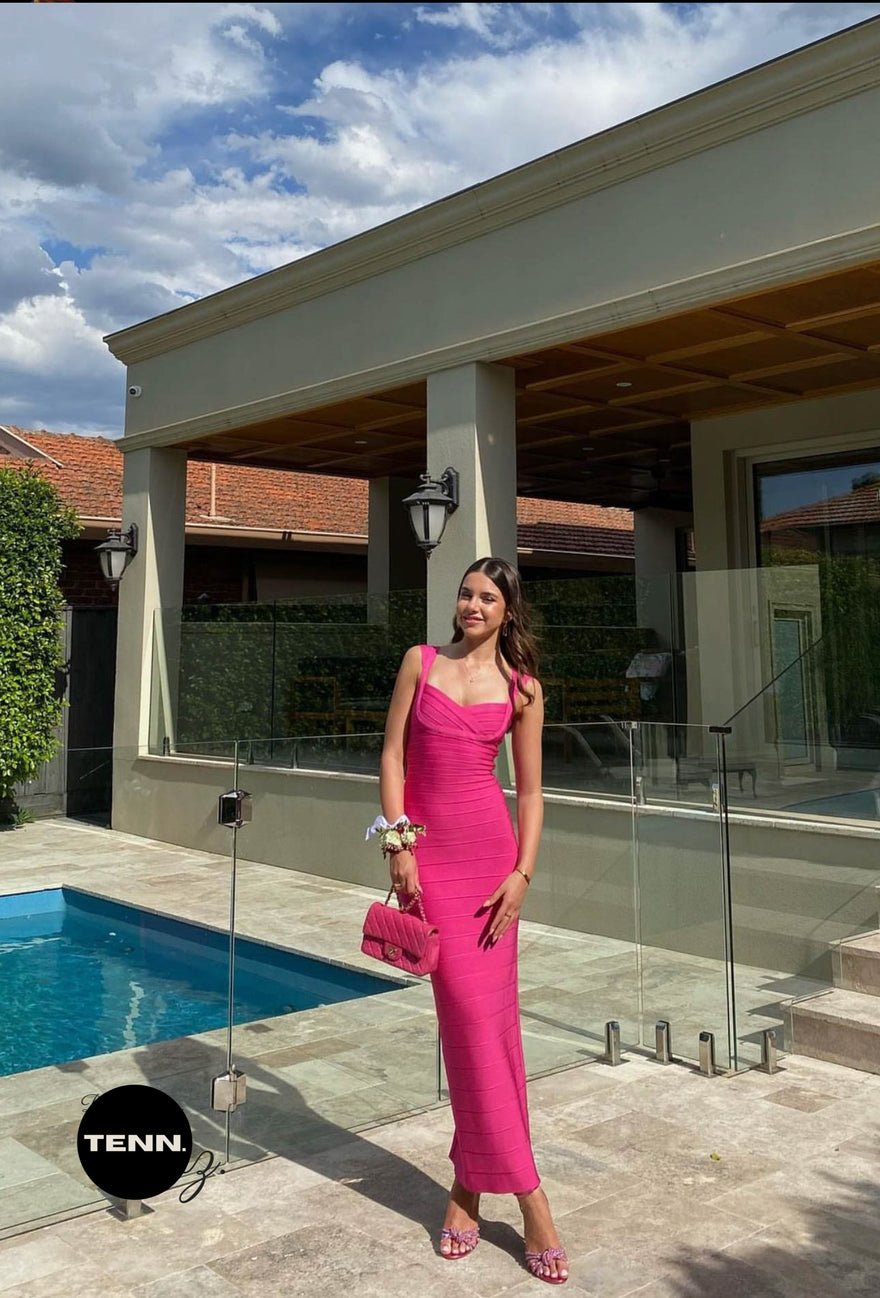 Hervé Léger Bandage Gown - Pink photo 2