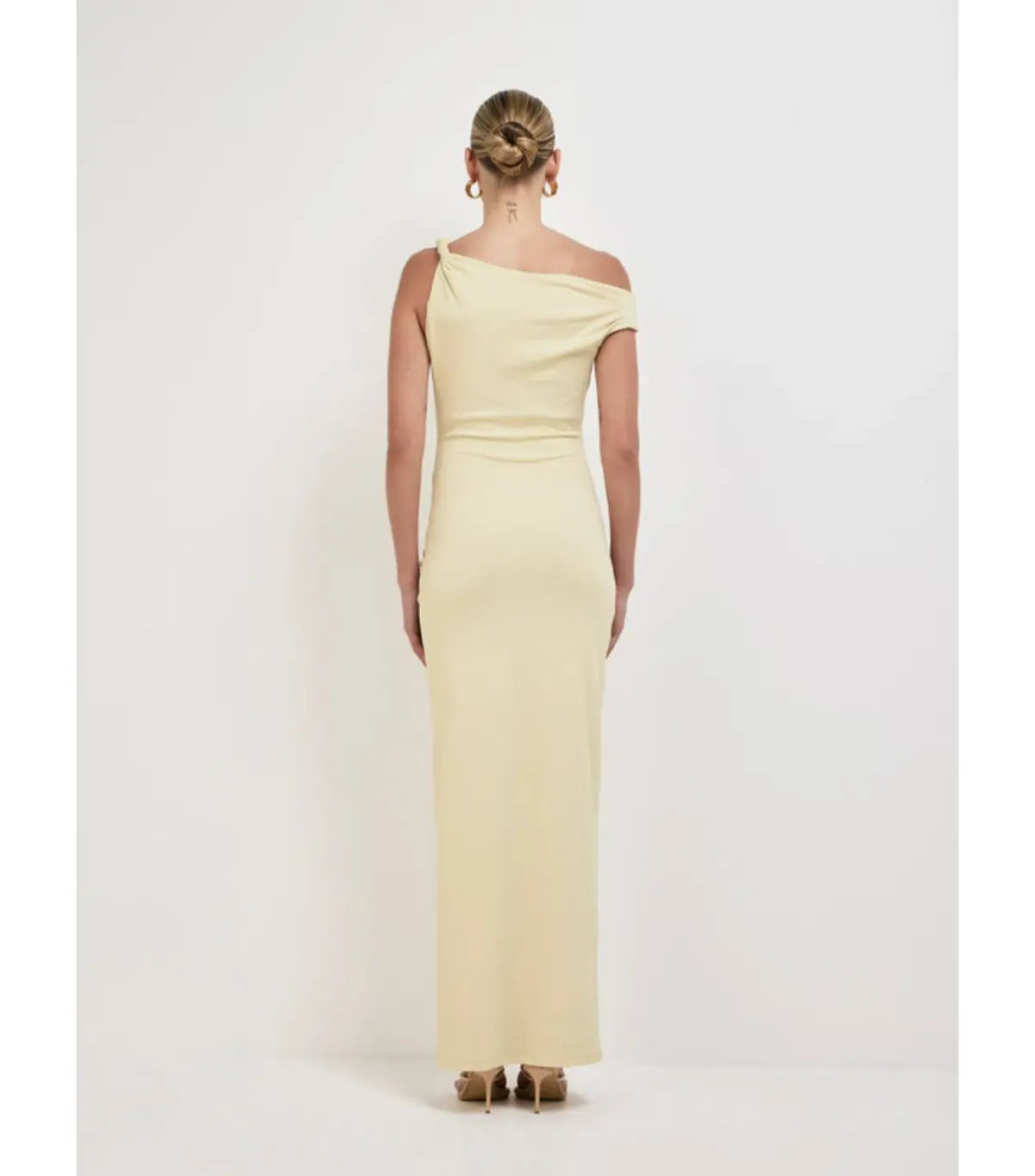 Sheike Olivia Maxi Dress Pale Yellow Size AU 12 photo 3