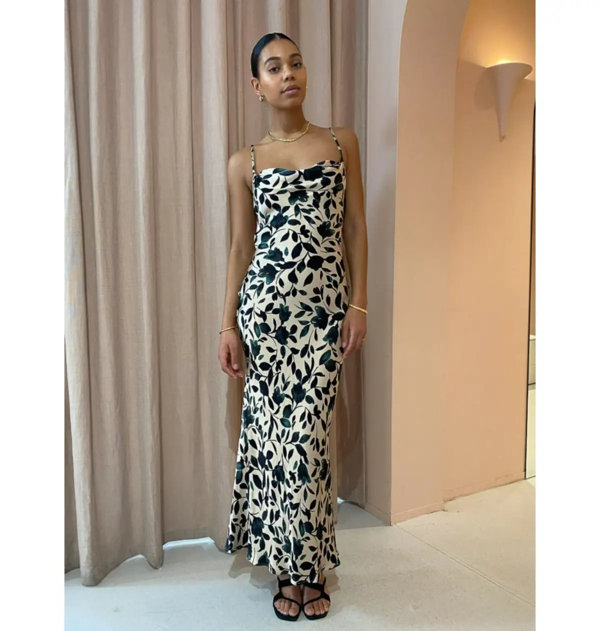 Bec & Bridge Vine Maxi Dress In Print Size AU 12 photo 4