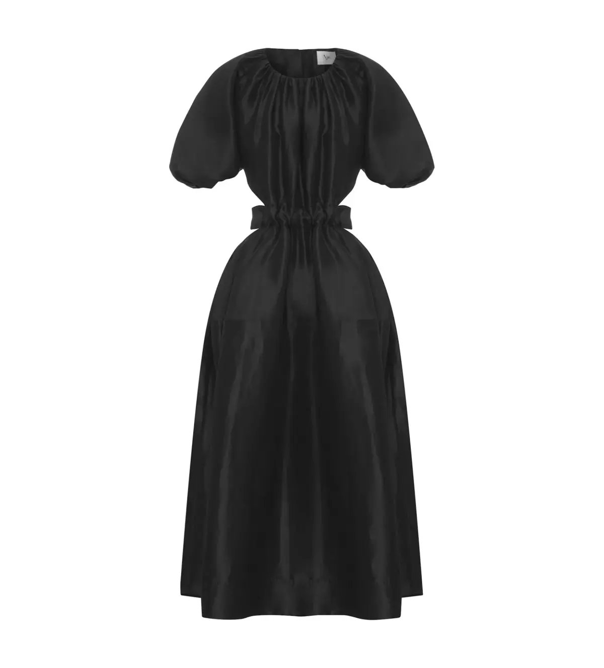 Aje Mimosa Cut Out Midi Dress in Black Size M / AU 10 photo 5
