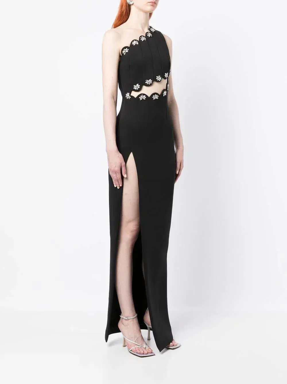 Rachel Gilbert Stella Gown Black Size AU 8 photo 2
