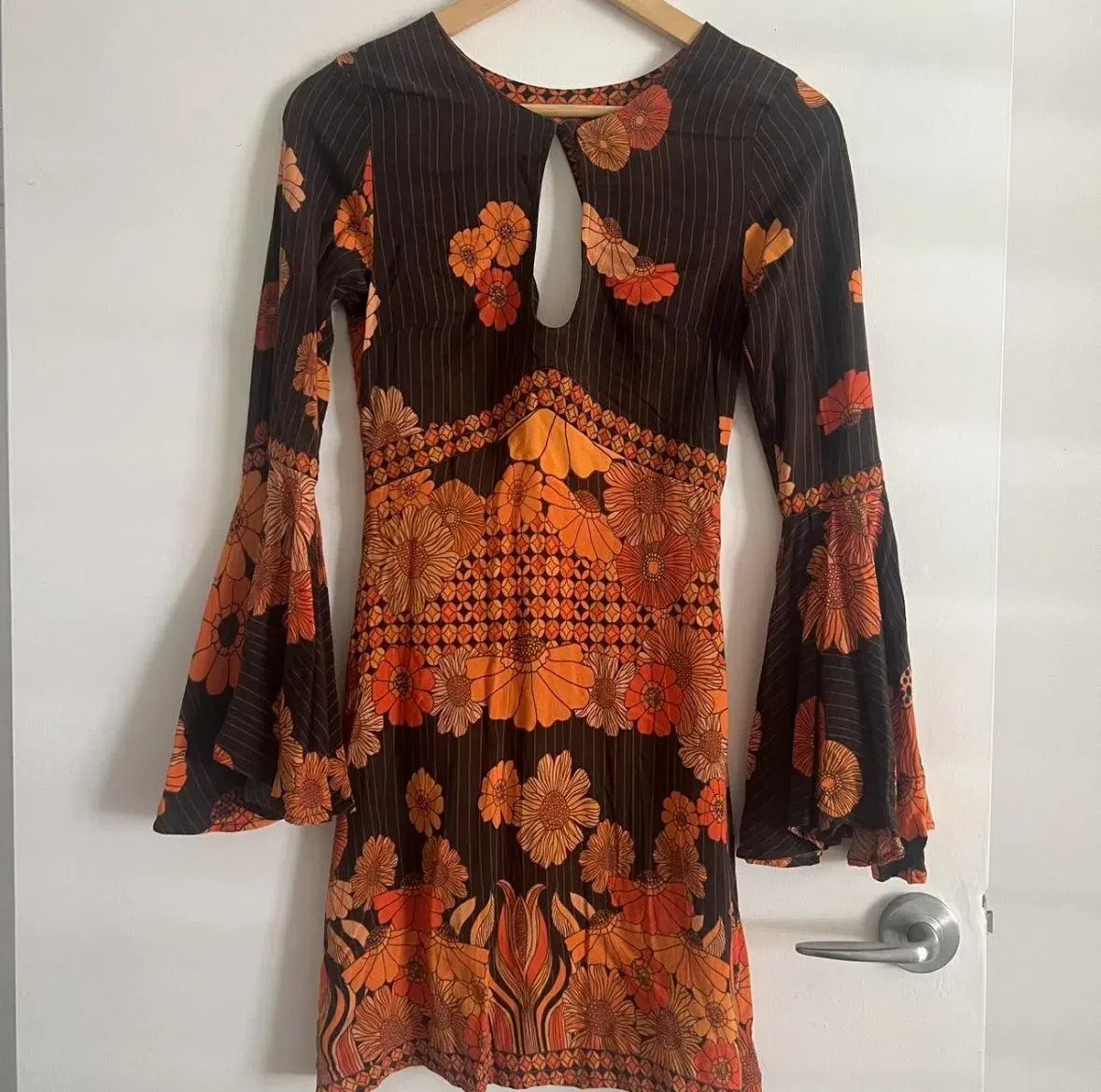 Nine Lives Bazaar Mercury Mini Dress in Midnight photo 2