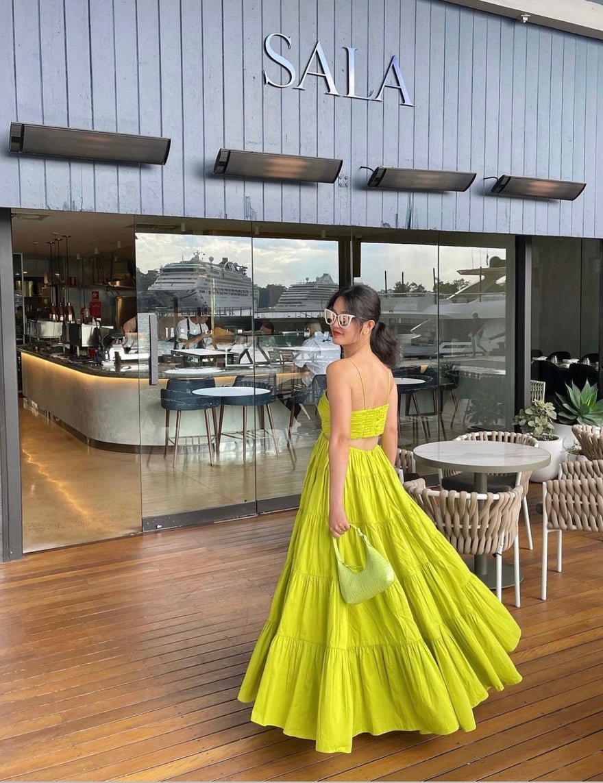 Aje Sartre Tiered Maxi Dress photo 4