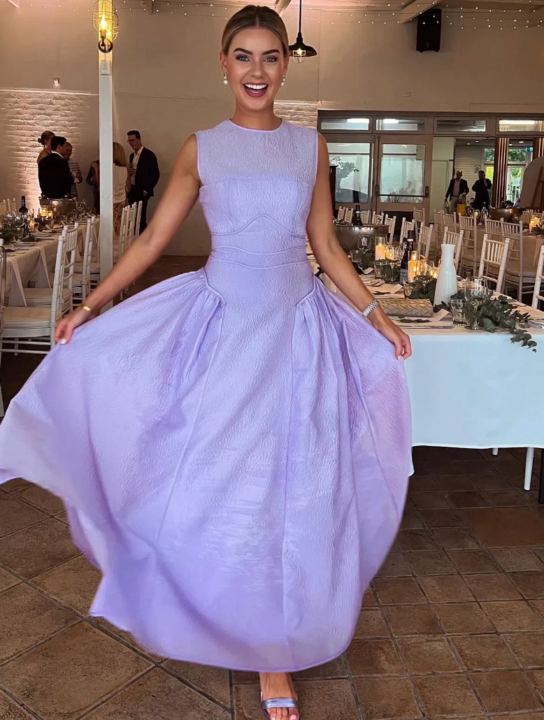 Rachel Gilbert Sophia Gown Lilac photo 2