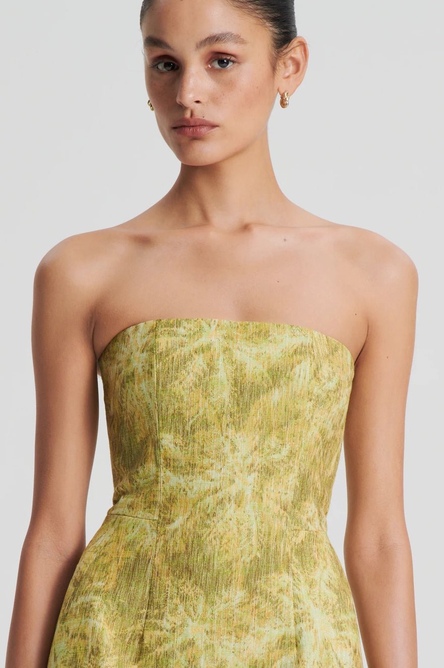 Scanlan Theodore Tinsel Linen Dress photo 4