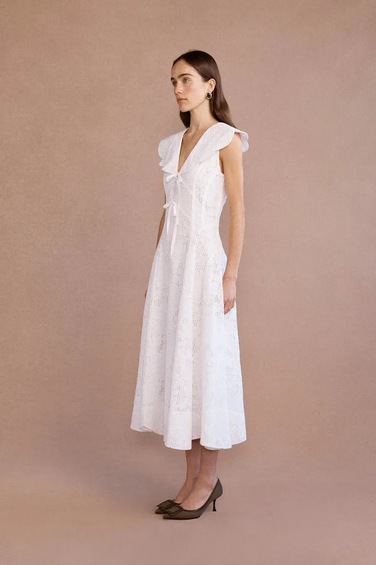 Lovaan Rhia Dress White Size 12 photo 2