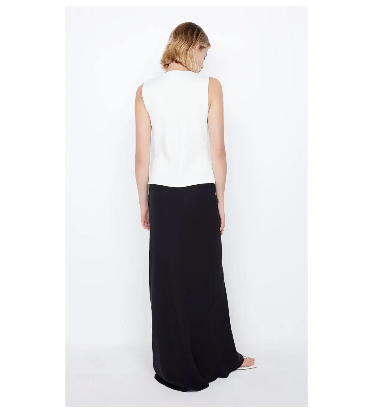 Bec & Bridge Lorah Knit Vest in White Size 8/S photo 2
