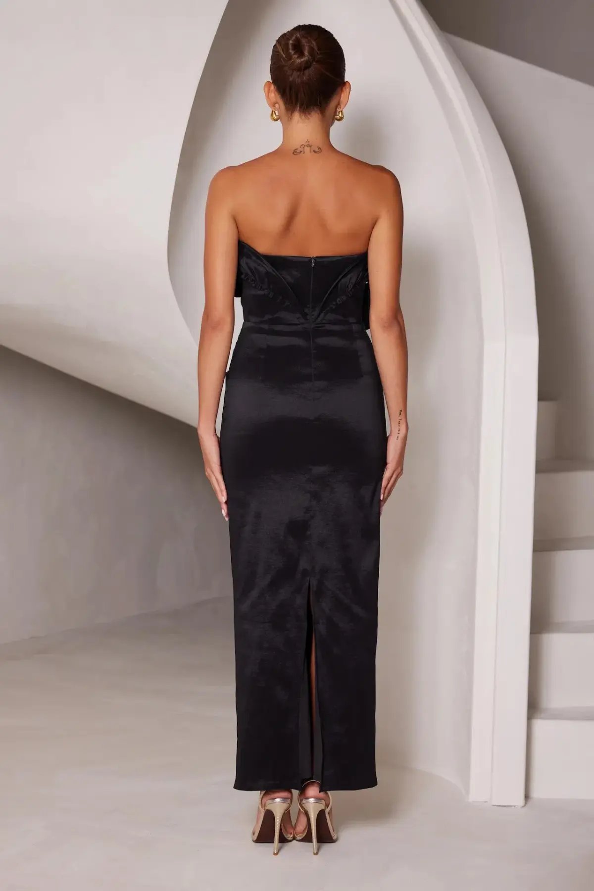 ELLE ZEITOUNE MILES MAXI / BLACK / SIZE 16 photo 3