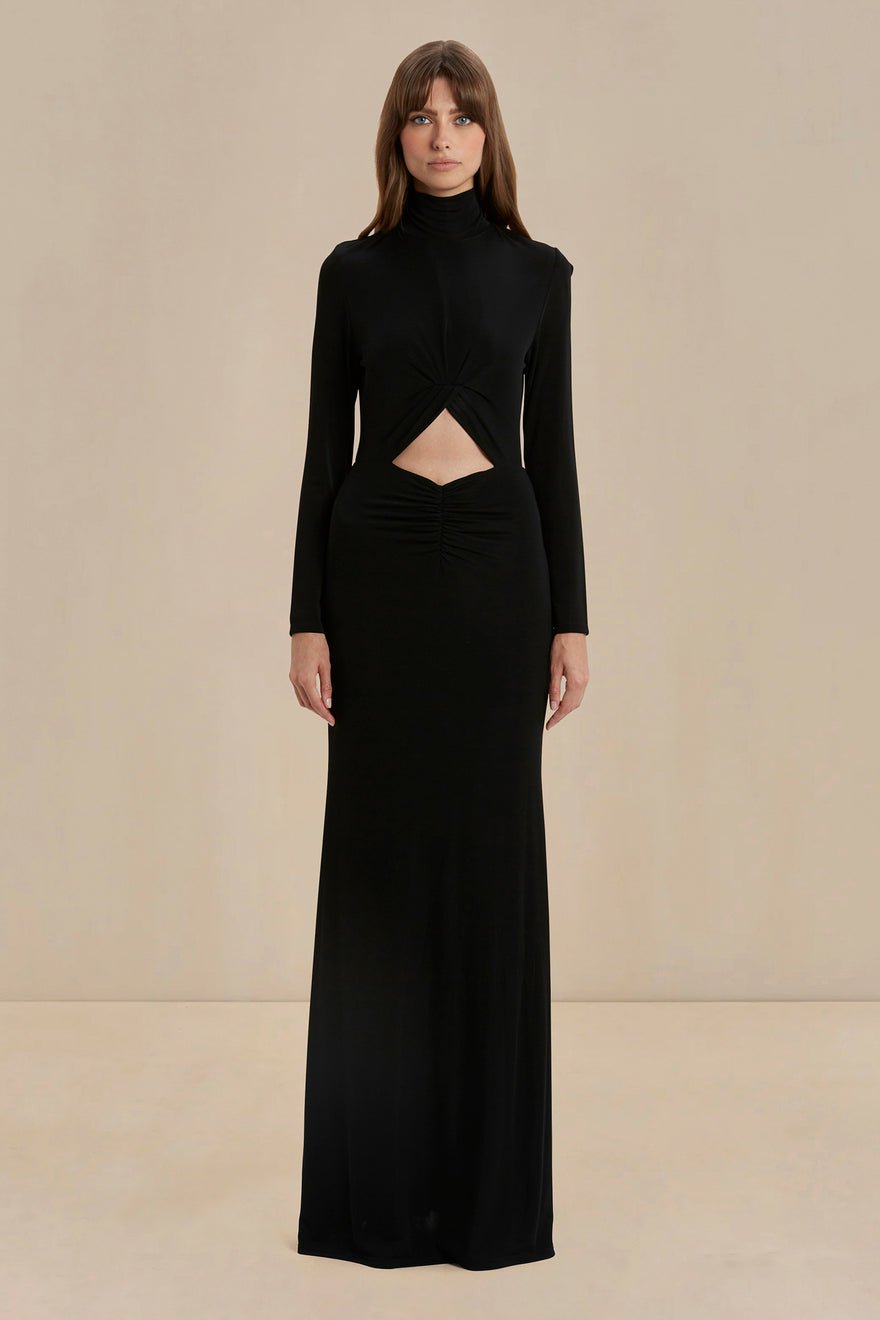 Sonya Vesna Gown - Black photo 2