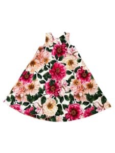 Dolce & Gabbana Floral Pink/White Dress photo 7