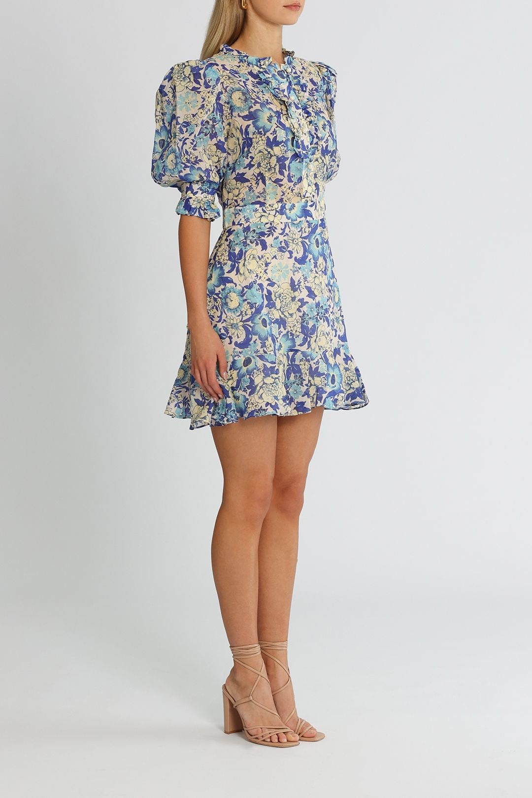 Frida Mini Dress - Sapphire photo 2