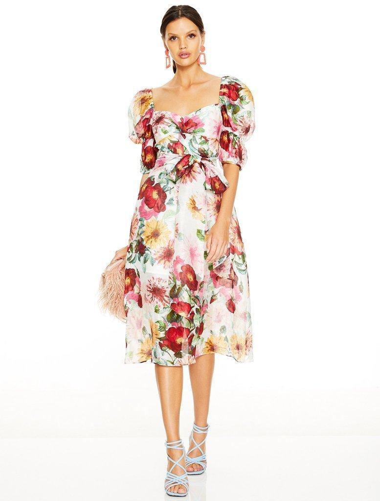 Talulah Garland Midi Dress Size 8 photo 2