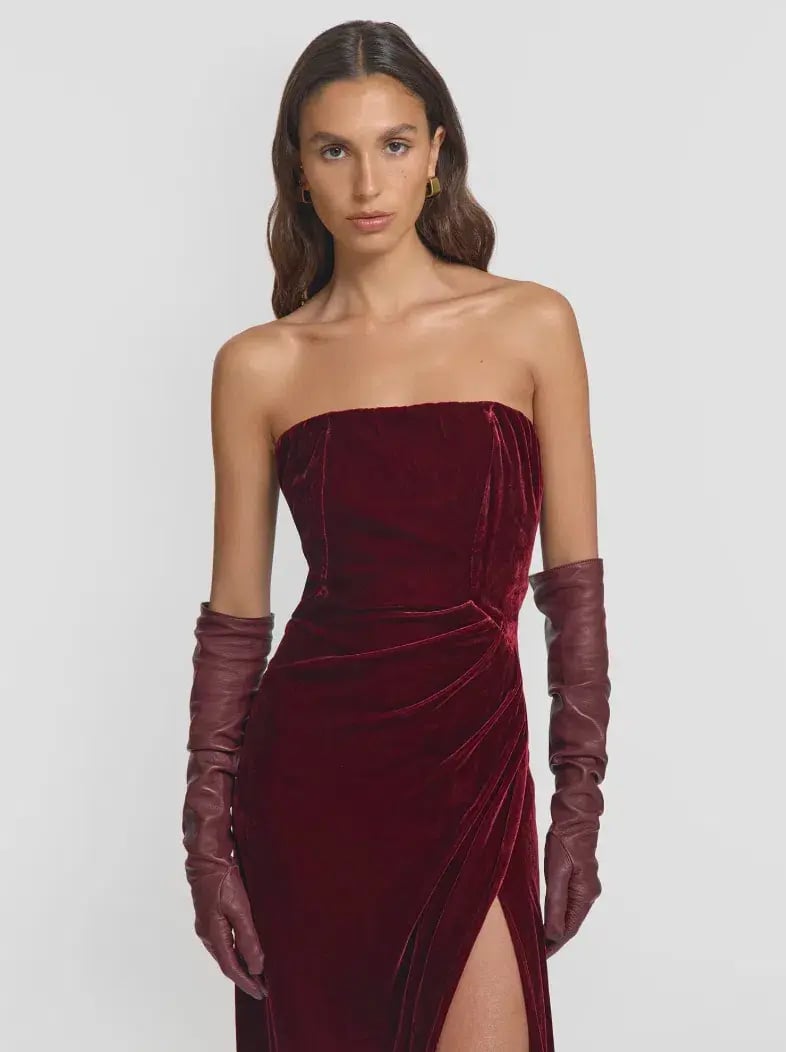 Viktoria & Woods Illustrious Dress in Sangria Size 8 photo 3