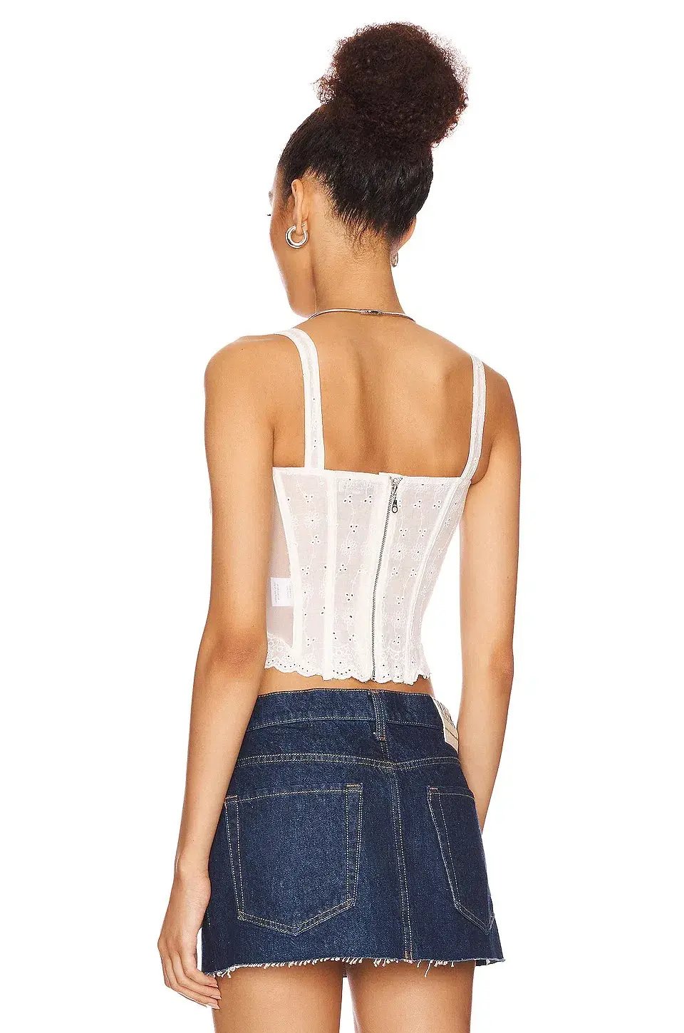 Miaou Deville Corset in White Size 8 photo 5