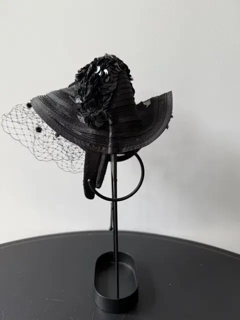 Mimco Vintage Headpiece Black One Size photo 3