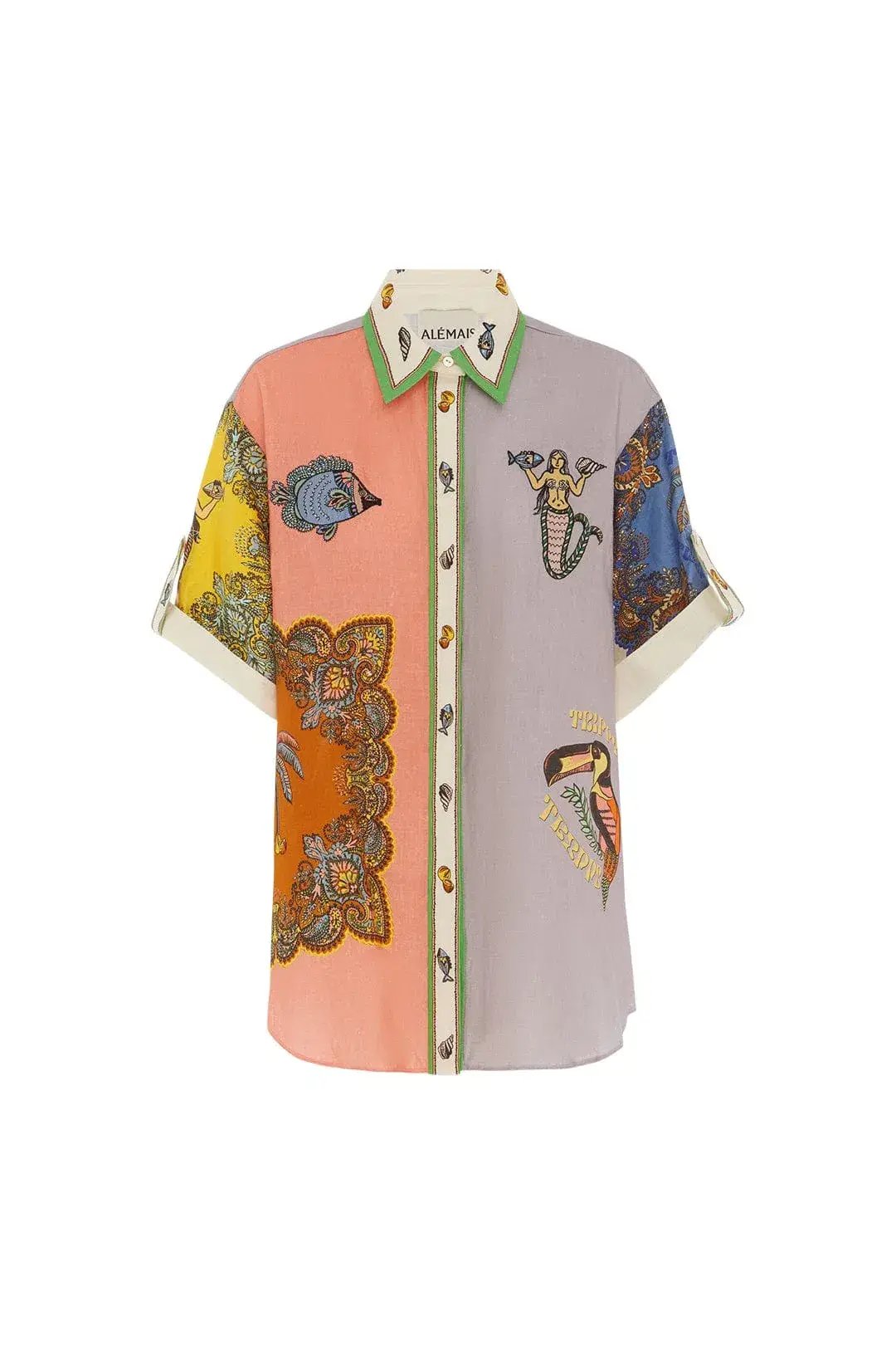 Alemais Trippy Troppo Shirt And Pant Set Multi Size 8 photo 2