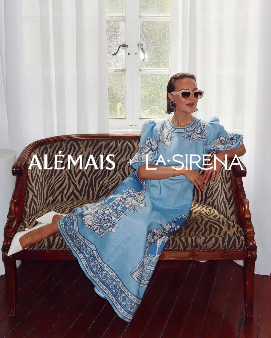 Alemais X La Sirena Villa Romantica Midi Dress size 16 photo 3