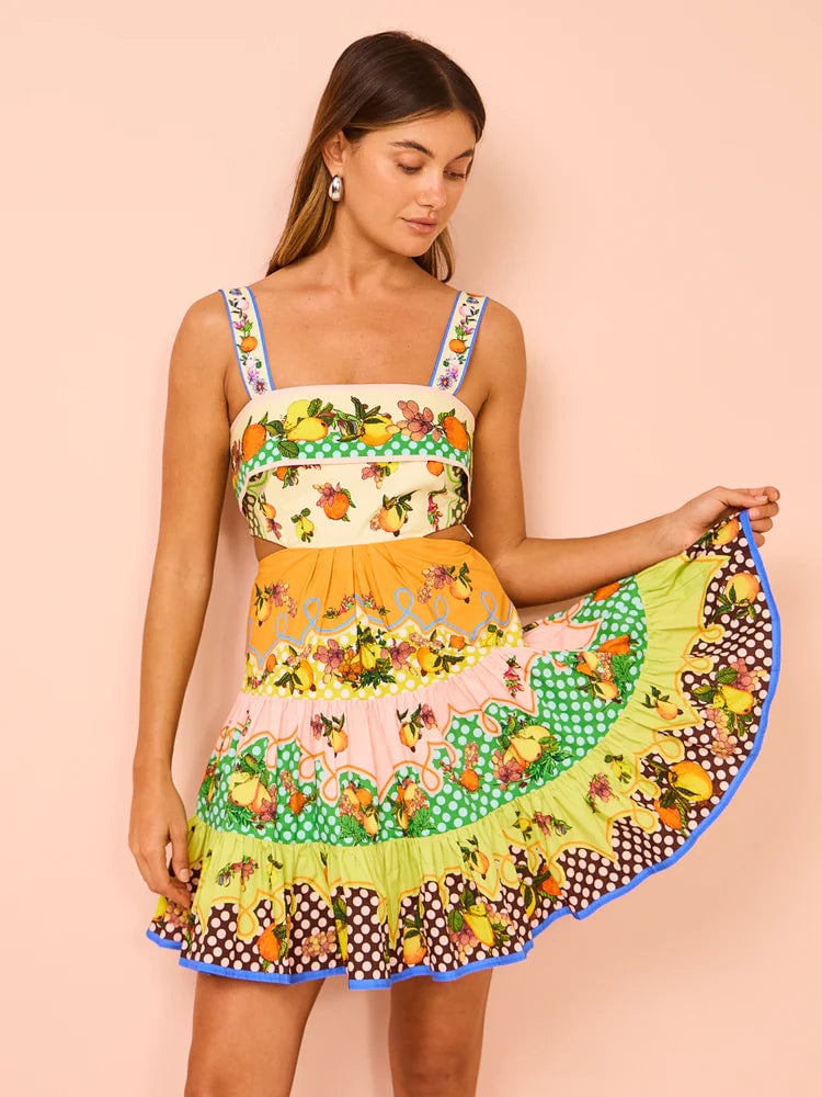 Alemais Lemonis Cut Out Mini Dress photo 4