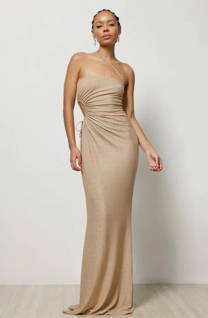 Lexi Juno Dress Gold Size 12 photo 3