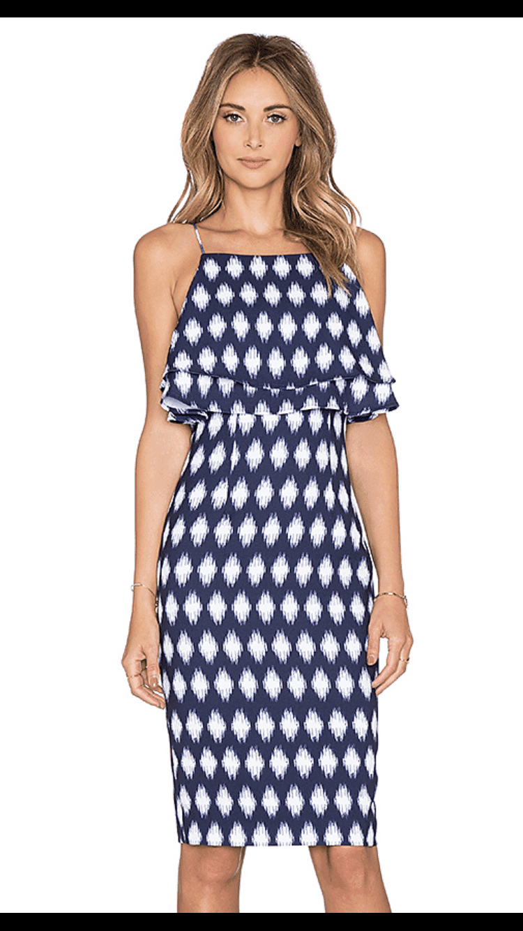 Finders Keepers - Move on Up Navy Midi Size 8 photo 2