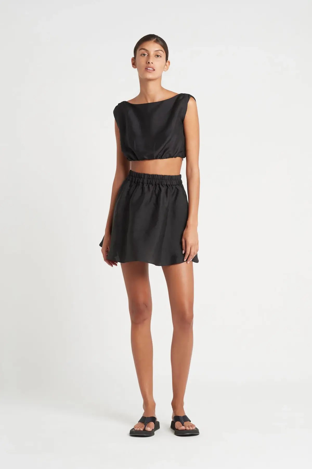 Sir the Label Vivienne Top Black Size 2 photo 2