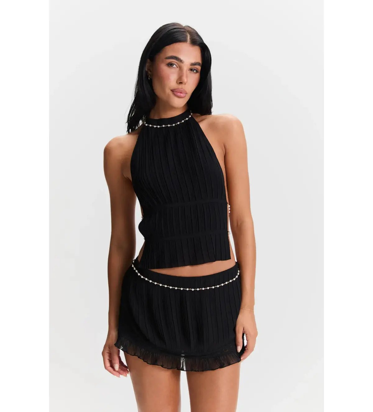 Sasha Therese Perla Black Set Size XXS / AU 4 photo 2