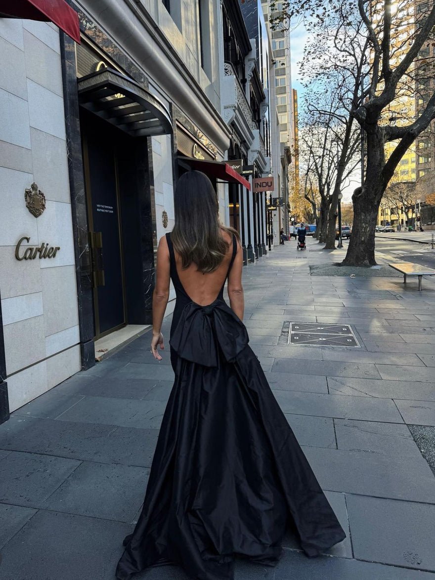 Effie Kats Christal Gown, Black photo 2