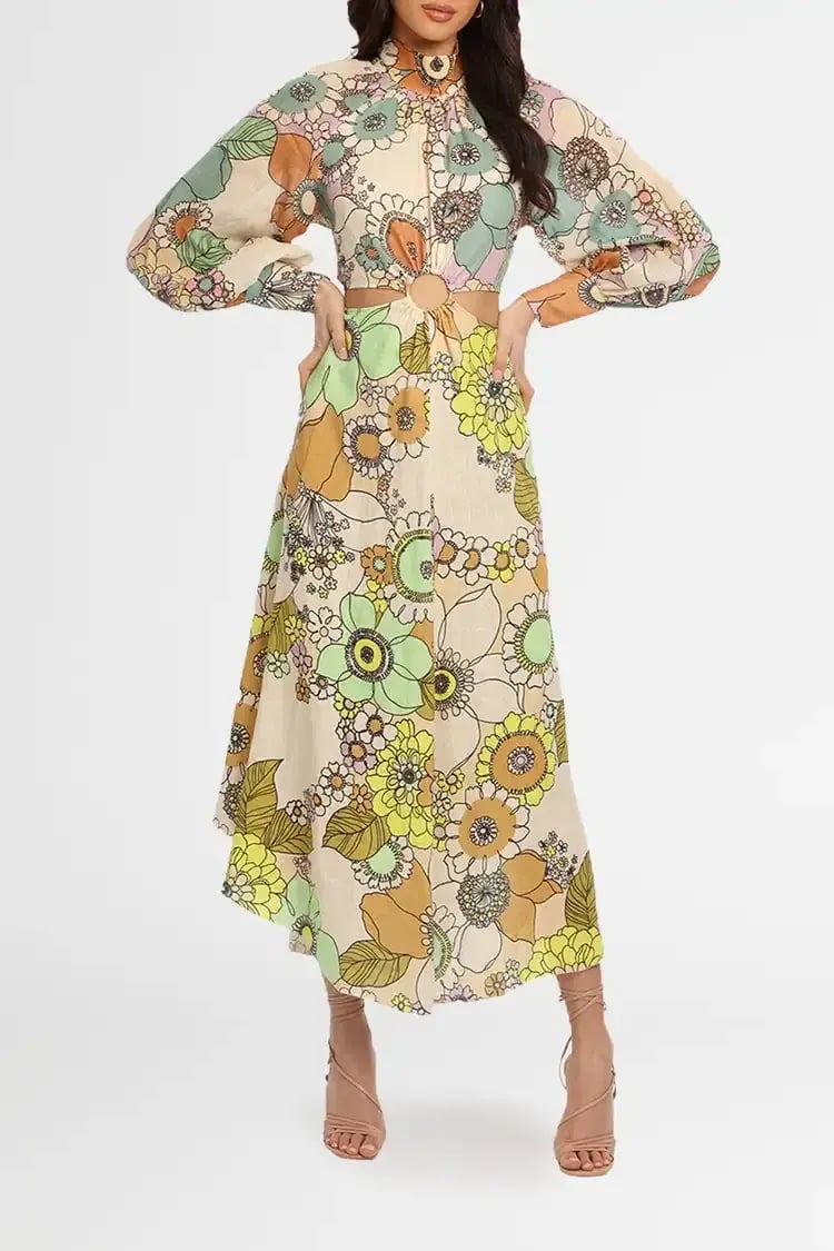 Alemais Farrah Maxi Dress Floral Size 6 photo 4