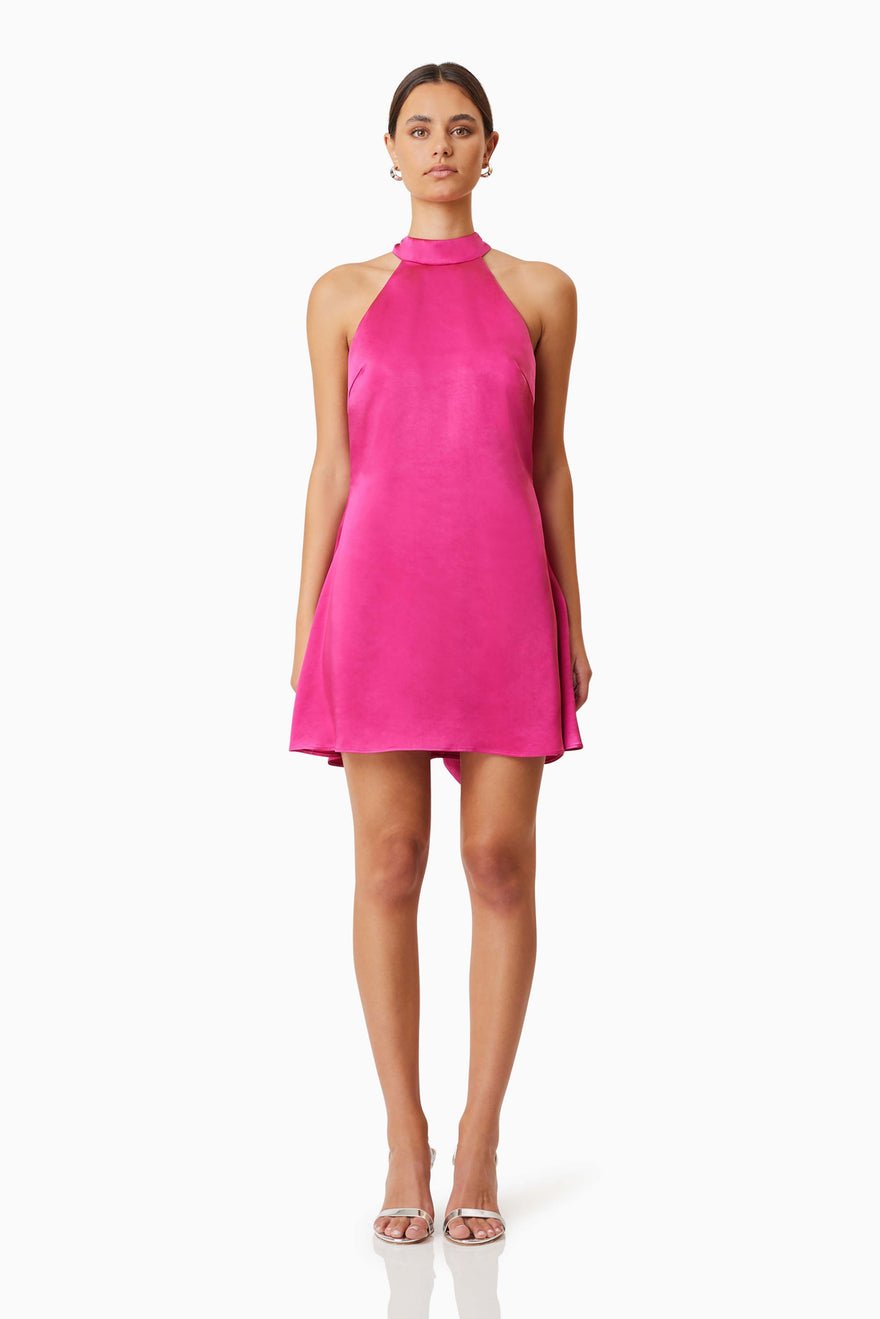 Elliatt Zinnia Party Dress - Fuchsia photo 2