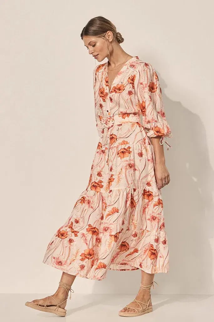 Kivari Penny Maxi Dress Print Size 12 photo 5