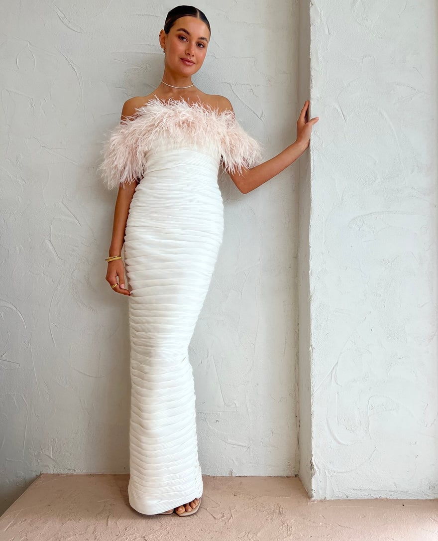Rachel Gilbert Zion Gown White photo 4