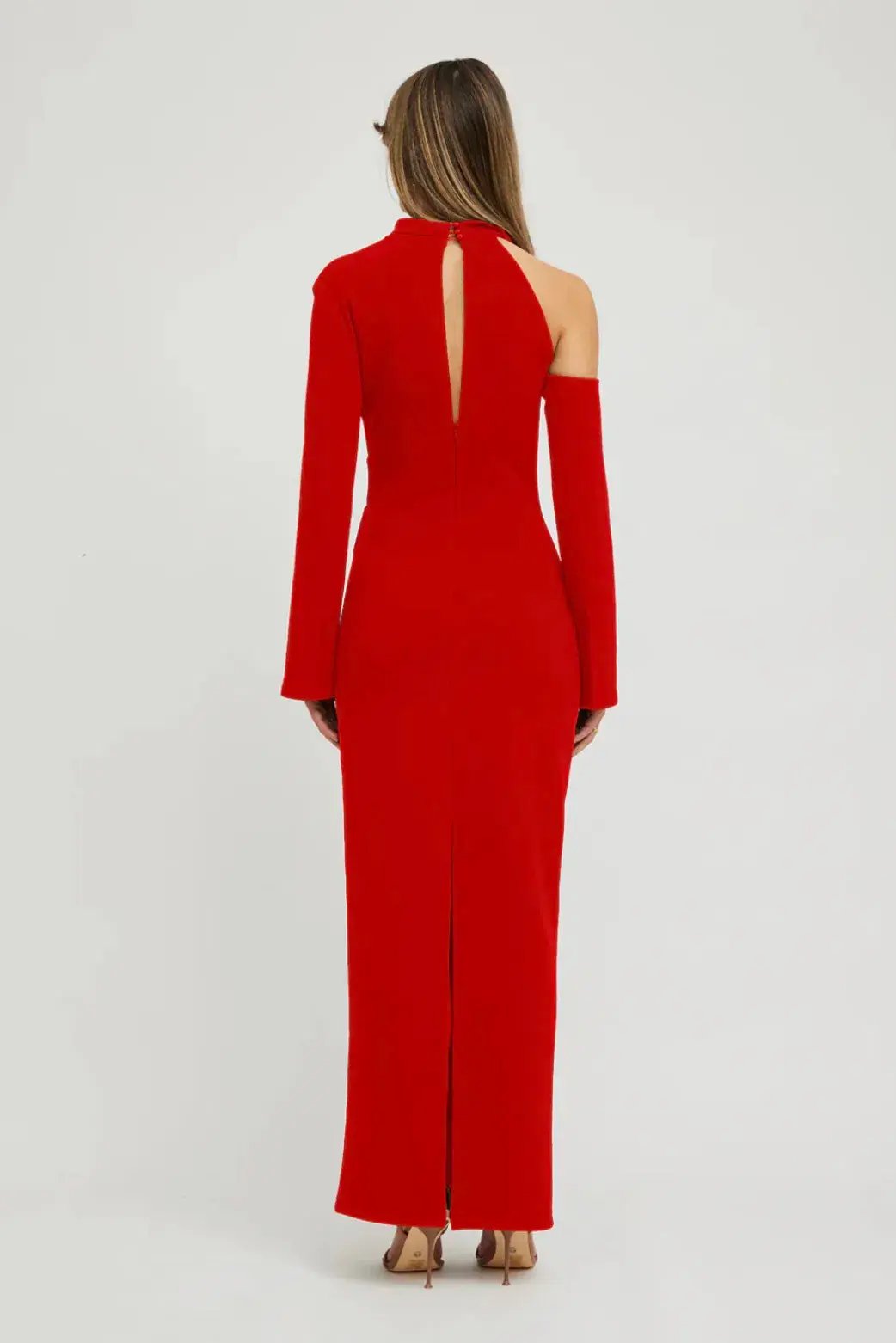 Tojhà Haniya Maxi Dress Red Size 8 photo 3
