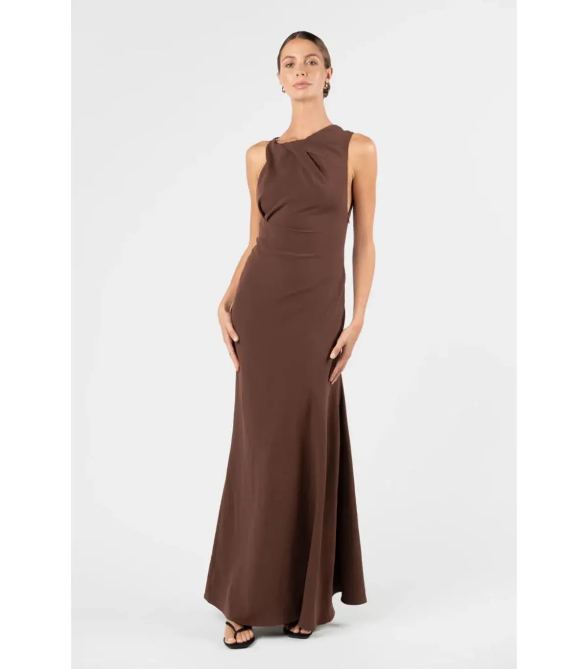 One Fell Swoop Kota Maxi Dress Moccona Size AU 8 photo 2